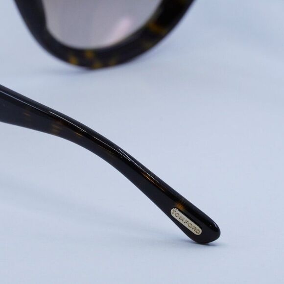 ?️ New Tom Ford Liya02 FT0918 52F Sunglasses - Dark Havana Frame -Lowest price! main image 7